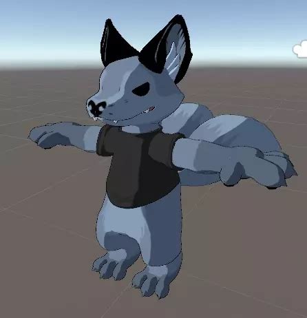 Fox thing avatar VRCHAT | By Shiju | VRCArena