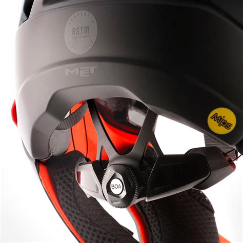 Met Parachute Mcr Mips Fullface Helmet With Detachableem Kinnb Gel