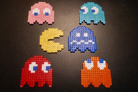 Pacman Hama Beads By Nidoran On Deviantart