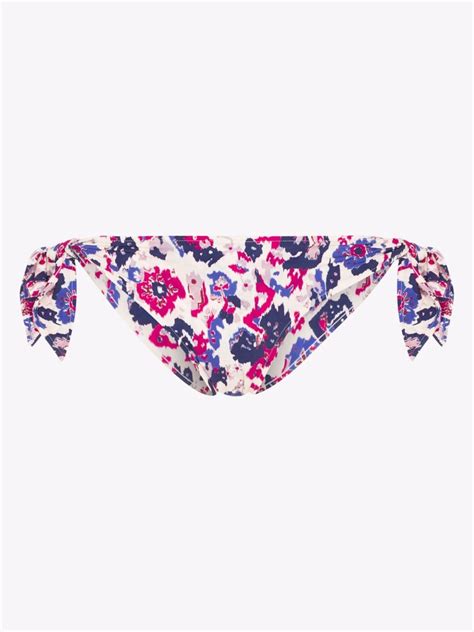 MARANT ÉTOILE Sukie printed bikini bottoms Browns