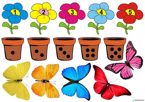 задания и игры на тему цветы | Educazione speciale, Attività, Animali