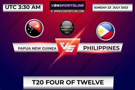 Papua New Guinea Vs Philippines QUALIFIRE T20 Match Analysis Who Will