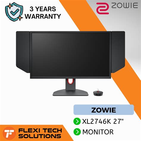 ZOWIE XL2746K Gaming Monitor 27″ 1920 x 1080 FHD 240Hz – Flexi Tech