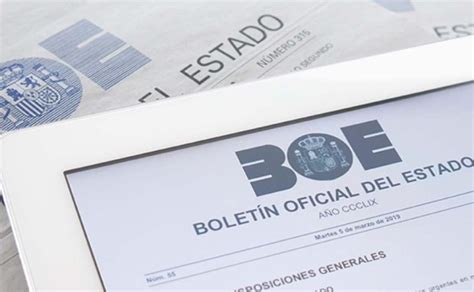 BOE Cómo consultar el Boletín Oficial del Estado desde el PC o el móvil