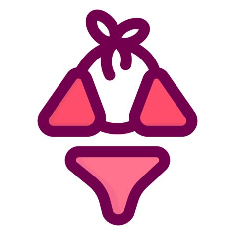 Bikini Generic Outline Color Icon