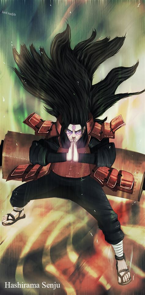 Hashirama Sage Mode Vs Madara