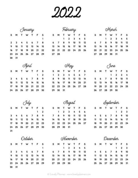 A 2012 Calendar With The Holidays Written In Black Ink On A White Sheet