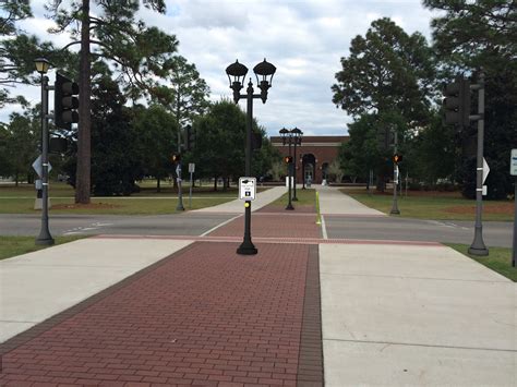 Unc Wilmington Chancellors Walk At Walton Pedestrian Crossing Davenport