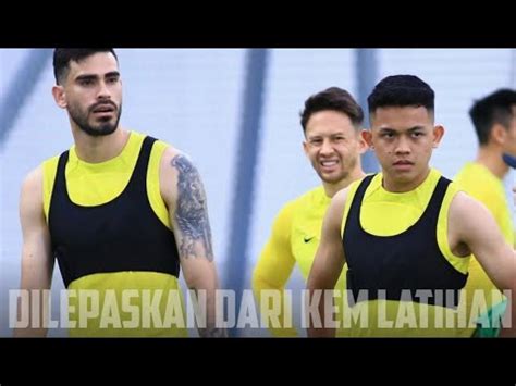 Endrick Dos Santos Arif Aiman Dilepaskan Dari Kem Latihan Harimau