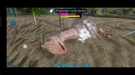 Taming A Terror Bird In Ark Survival YouTube