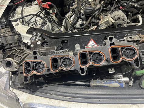 Чистка впускного коллектора B47 — BMW X3 (F25), 2 л, 2015 года | своими ...