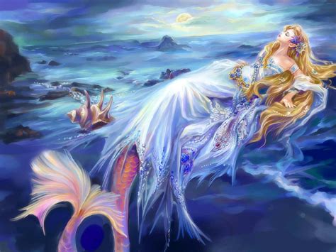 Download Beautiful Divine Mermaid Wallpaper | Wallpapers.com