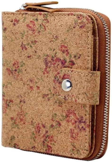 Amazon Handmade Cork Wallet For Women Zipper Wallet Vegan