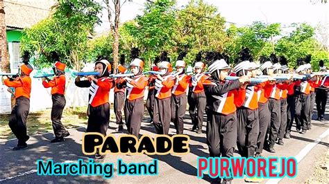 Street Parade Kejurkab Drum Band Marching Band Purworejo Youtube