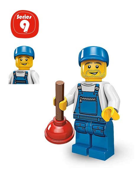 LEGO MINIFIGURKA 71000 9 SERIA HYDRAULIK 6950584314 Oficjalne