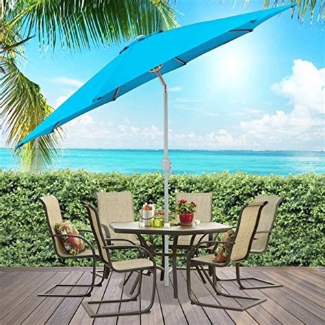 Best Choice Products Ft Outdoor Market Patio Umbrella W Crank Tilt