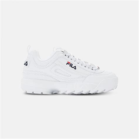 Fila Disruptor Low Wmn White White FILA Official