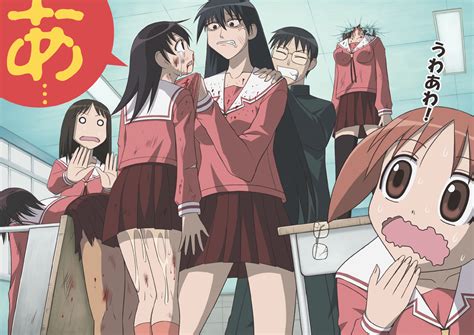 The Big Imageboard Tbib 6 Girls A Anger Vein Angry Azumanga Daiou