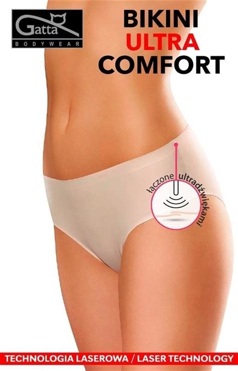 Gatta Figi Bikini Ultra Comfort Laserowo Ci Te Nie Odznaczaj Si Pod