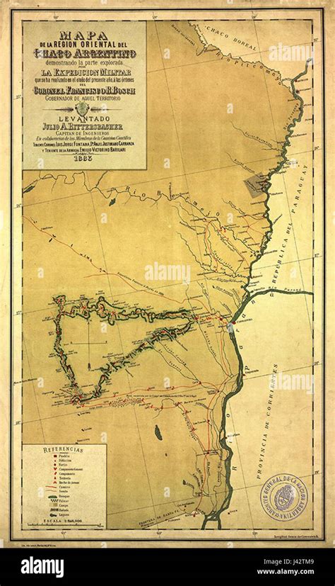 Mapa Del Chaco Fotografías E Imágenes De Alta Resolución Alamy