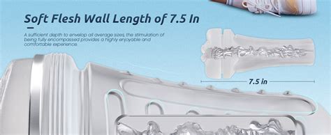 Amazon Male Masturbator Realistic Pocket Pussy Vagina Textured