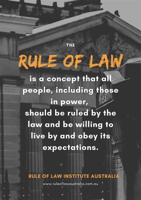 Infographics On The Rule Of Law Rule Of Law Institute Of Australia