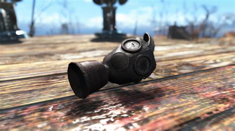 Improved Standalone Black Gas Mask At Fallout 4 Nexus Mods And Community