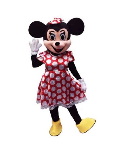 Rent Minnie Mouse Adult Mascot Costume Disney Halloween Party Birthday