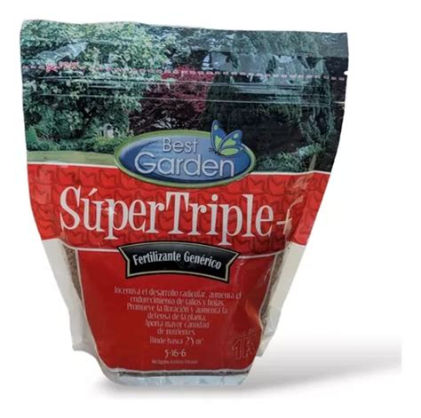 Melhor Fertilizante De Jardim Super Triple Kg Mercadolivre