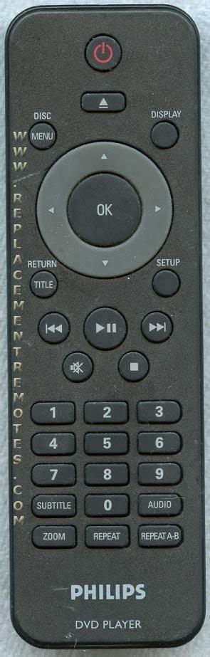 Buy PHILIPS 242254901929 996510010476 DVD Player Remote Control