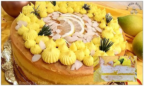 Torta Per La Festa Della Mamma Con Crema Al Limone E Frosting Sembra