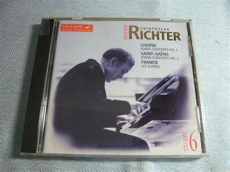 Cd Chopin Saint Sans Franckwerke Fur Klavier Und Orchester Richter