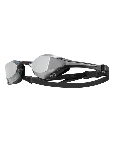 TYR Tracer-X Elite Mirrored Racing Goggles | Silver Black – Achivr