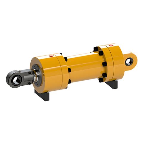 Yellow Painted Industrial Hydraulic Cylinder at Best Price in ...