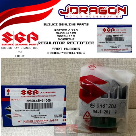 Sgp Regulator Rectifier Raider J Smash Skydrive Genuine