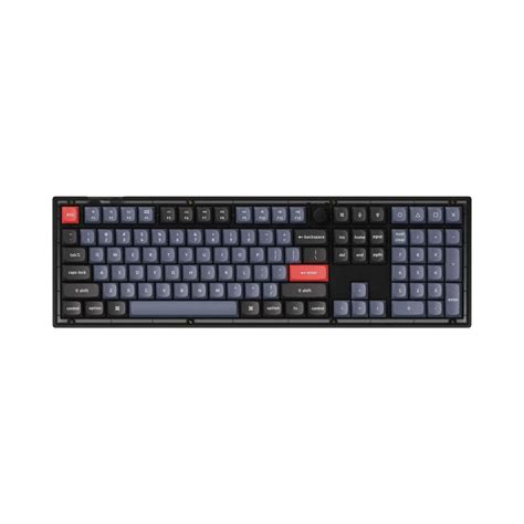 Tastatura Mecanica Gaming Keychron V Qmk Frosted Black Switch Brown Knob Hot Swappable Emag Ro