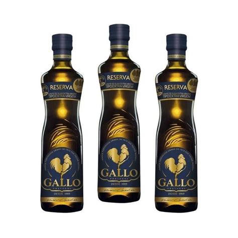 Kit Azeites De Oliva Gallo Reserva Extra Virgem Ml Azeite