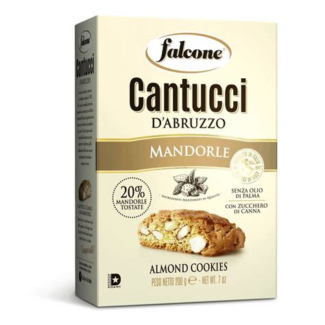 Печенье Falcone Cantucci сахарное с миндалем 200 г - купить с доставкой ...