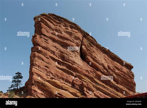 Creation Rock A Huge Sandstone Monolith At Red Rocks Amphitheatre In Red Rocks State Park