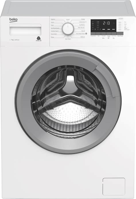 7 kg, 1200 rpm, 15 wash programs | WCV7612X0 | BEKO