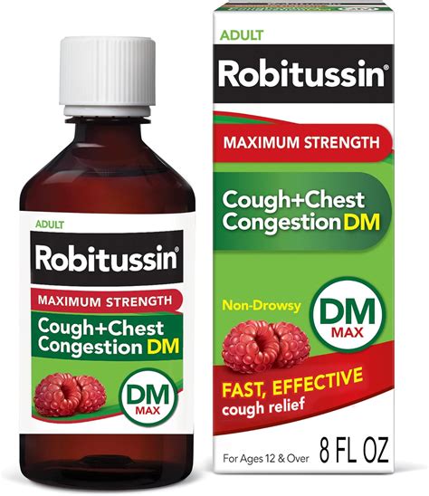 Robitussin Adult Maximum Strength Cough Chest Congestion