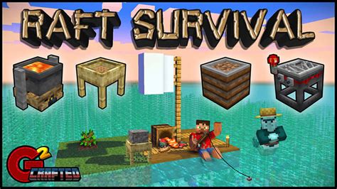 Raft Survival Map For Minecraft 1132 Uk