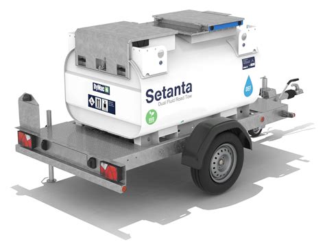 Dymac Setanta Dual Fluid - 650/220L Road-Tow - Fuel Tank Shop