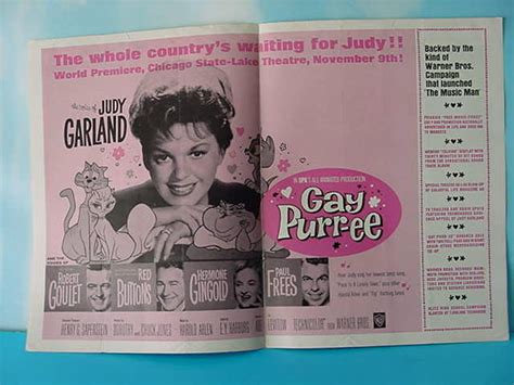 Judy Garland Gay Purr Ee Beautiful One Originale