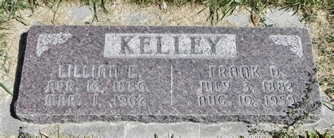 Lillian Enger Hansen Kelley 1886 1962 Memorial Find A Grave