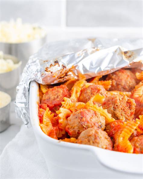 Dump And Bake Meatball Casserole Sweet Pea S Kitchen