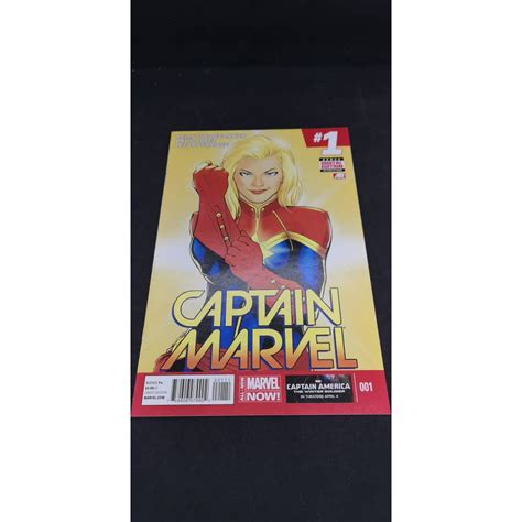 Marvel Comics Captain Marvel 1 Vol 1 Higher Further Faster More