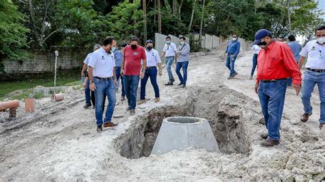 Trabajos De Ampliación Del Sistema De Drenaje Sanitario De La Avenida Tulum