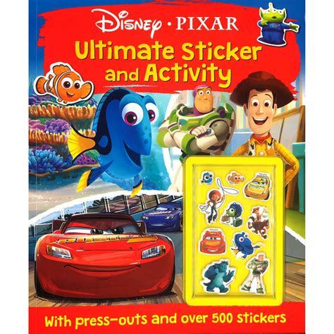 BBW Disney Pixar Ultimate Sticker And Activity ISBN 9781788107570