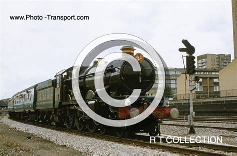 GWR Castle Class 4-6-0 No.5051 DRYSLLWYN CASTLE - Photo Transport